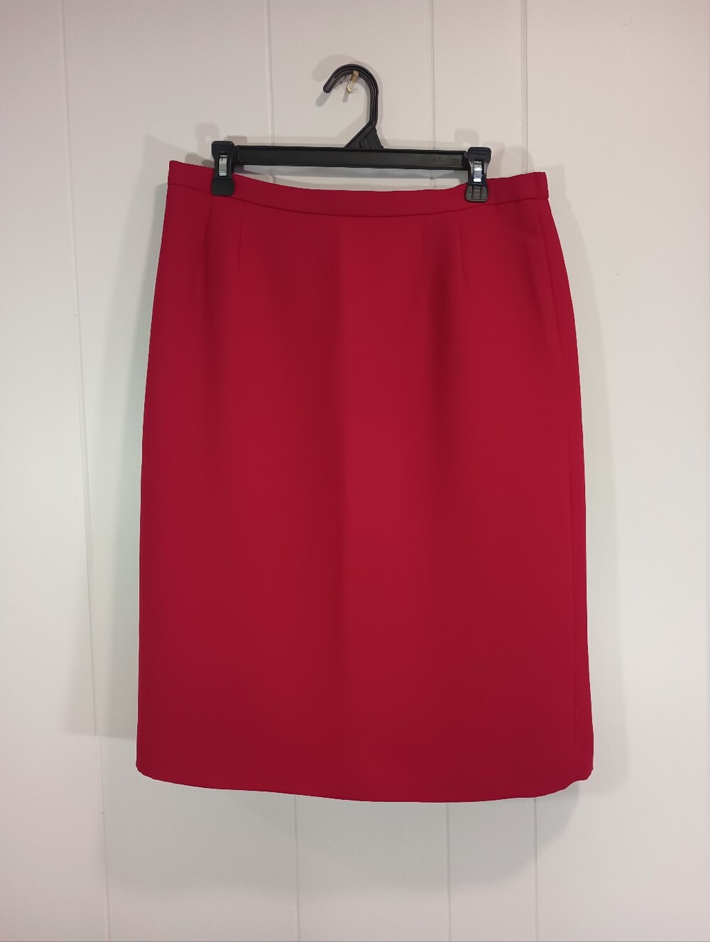 Kasper Red Pencil Skirt